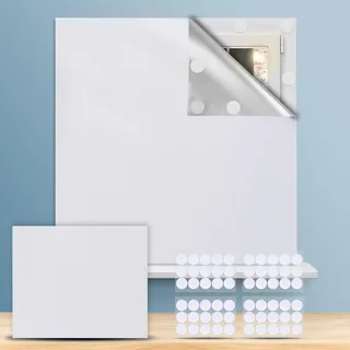 Ainiv Fenster Verdunkelung 200 x 145 cm, Dachfenster Verdunkelung, Weiß | Dachfenster Sonnenschutz Rollo, Tragbare Reise Verdunkelungsrollo mit 30 Paare Nano-Klebebänder, Zuschneidbar auf jede Größe