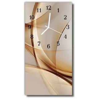 Tulup Glasuhr 30,0 cm 30x60 Beige