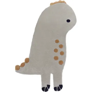 Beliani Dino Kinderteppich 100 x 160 cm Grau