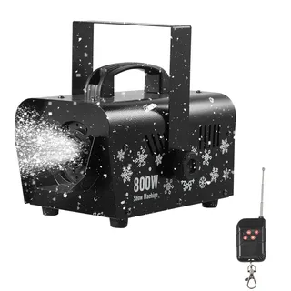 VEVOR Schneemaschine, 1500-W-Schneekanone, Kunstschneeerzeuger, Schneeflockenmaschine, Kunstschneeflockenmaschine für den Innen- & Außenbereich für Feiertage, DJ-Partys, Weihnachtsdekoration