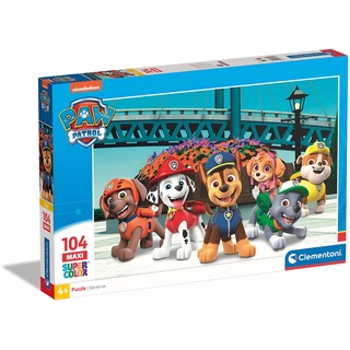 CLEMENTONI Supercolor Maxi Paw Patrol 104 Teile