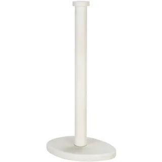Küchenrollenhalter "ORRY", weiß, B:11,5cm H:31,5cm L:15,5cm T:15,5cm, Polyresin, SCHÖNER WOHNEN-KOLLEKTION, Küchenrollenhalter, Küchenrollenhalter, Küchenrollenhalter mit rutschfester Bodenplatte