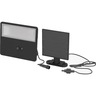 Eglo Solar LED-Wandleuchte Panettieri 6,5 W Schwarz mit Sensor