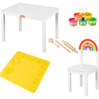 roba Kindersitzgruppe Play-Doh 3D Kreativmatte mehrfarbig