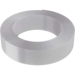 ARKA PVC-Schlauch - 16/22 mm, 100 m, Transparent - Vielseitiger und langlebiger Flexschlauch, ideal für den Einsatz in Aquarien, Teichen sowie im Haushalt und in der Werkstatt