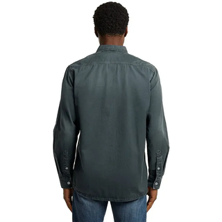 G-star Regular 1 Pocket Langarmhemd - Faded Moonless Night Gold - XL