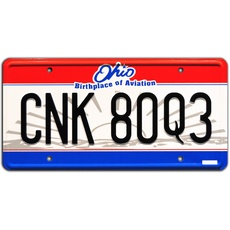 Winchester Impala | CNK 80Q3 | Metal Stamped License Plate