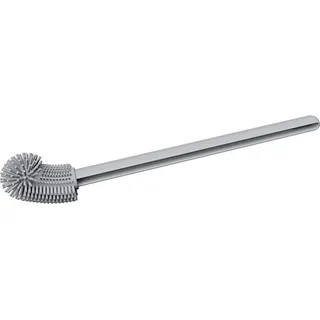 INF Gebogene Toilettenbürste aus Silikon Grau - Grau