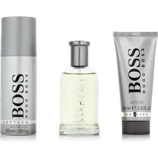 Boss Bottled Eau de Toilette 100 ml + Shower Gel 100 ml + Deo Spray 150 ml Geschenkset
