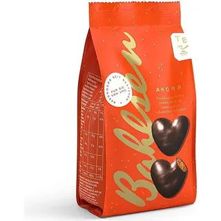 lebkuchen Bahlsen Akora Edelherb Lebkuchenherzen mit Frucht Füllung 150g