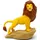 Hörspielfigur König der Löwen bunt