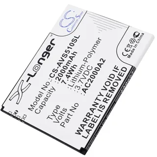 Akku passend für den Archos 50c Oxygen Akku AC2000A2