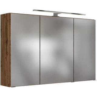 Held Spiegelschrank , Metall , 6 Fächer , 100x66x20 cm , Made in Germany , Typenauswahl, individuell planbar , Badezimmer, Badmöbelsets & -serien, Badmöbelserien