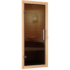 Bild Türpaket Sauna Modern Anthrazit - Graphit 38 + 40 mm