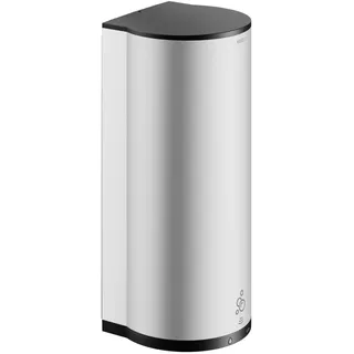 KEUCO PLAN Sensor-Seifenspender für Flüssigseife, LED-Füllstandanzeige, 1100ml, 14986170037, Farbe: Aluminium silber-eloxiert/schwarz