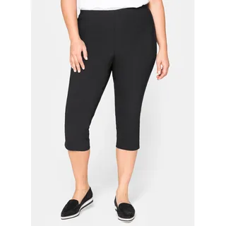 Sheego 3/4-Hose, schwarz