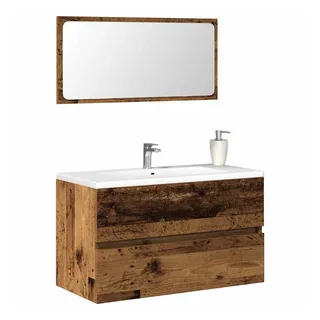 vidaXL Altholz-Optik 856377 cm braun