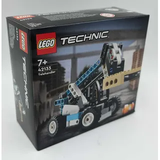 LEGO 42133 Technic 2-in-1 Teleskoplader Gabelstapler und Abschleppwagen Spielzeug, Baufahrzeug für Jungen und Mädchen ab 7 Jahren - Bunt