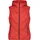 Woman Vest Fix Hood campari 38