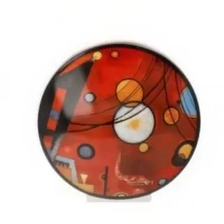 Goebel Vase, Porzellan, Rot, 20