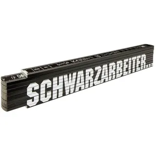 Stabila Zollstock Type 707 P Schwarz 2 m