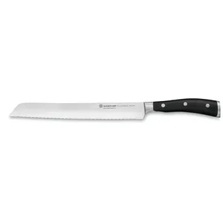 Wüsthof Classic Ikon Brotmesser 23 cm, Schwarz