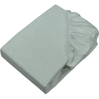 Setex Bettlaken Feinbiber 140 x 200 cm grün