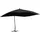 Ampelschirm 400 x 300 cm Schwarz