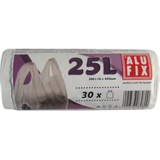 Alufix Müllsäcke 35L weiß mit Griff a 25 Stk.