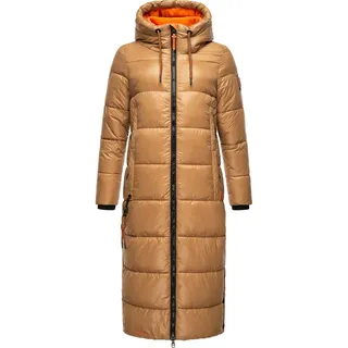 Steppmantel NAVAHOO "Steppmantel Schmuseengel", Damen, Gr. M, braun (camel), Obermaterial: 100% Nylon NY.  Obermaterial: Futter: 100% Polyester PES. 100% Polyester PES., Mäntel Steppmantel