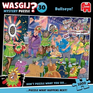 JUMBO Spiele Wasgij Mystery 30 Bullseye, 1000