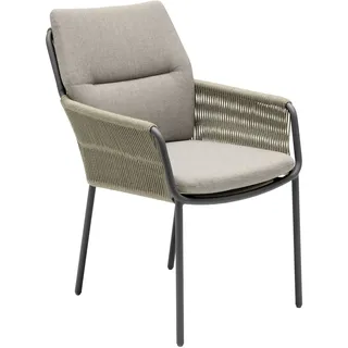 LC Garden Como Armlehnstuhl Grau/Anthrazit