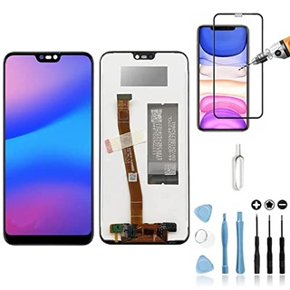 Mobilevie Bildschirm für Huawei P20 Lite Schwarz: Touchscreen + LCD Original Darlehen-A-Mount