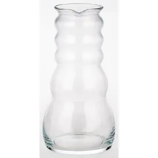 Natures-Design Cadus Wasserkaraffe mit Blume des Lebens weiß - 1L - Soufflé