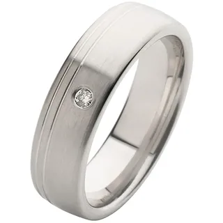 Firetti Trauring »Schmuck Geschenk Hochzeit Ehering Trauring "LIEBE"« Made in Germany, wahlweise mit oder ohne Brillant, silberfarben