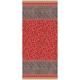 BASSETTI Foulard Como R1 Tagesdecke 270 x 270 cm Rot