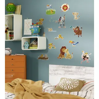 KOMAR Deko-Sticker Lion King Wildlife 50 x 70 cm