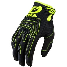 O'NEAL | Fahrrad- & Motocross-Handschuhe | MX MTB DH FR Downhill Freeride | Langlebige Materialien, Silikonprint für Grip | Sniper Elite Glove | Erwachsene | Schwarz Neon-Gelb | Größe S