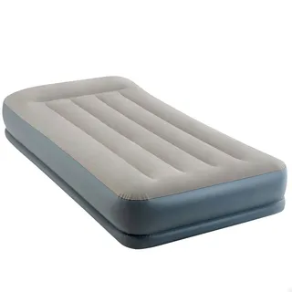 Intex Midrise Dura-beam Standard Pillow Rest Luftmatratze - Grey - 99 x 191 x 30 cm