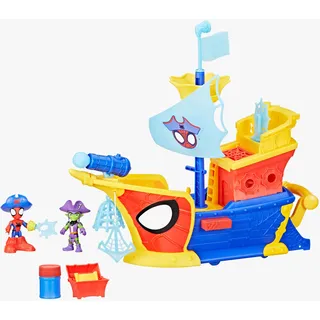 Hasbro Marvel Spidey and His Amazing Friends Water-Webs Bubble Pirate Ship