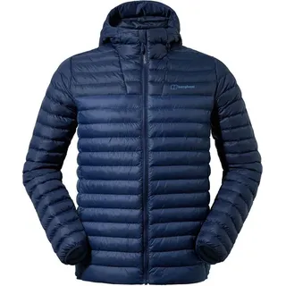 Berghaus Vaskye Insulated Leichte Kapuzenjacke Hydroloft - Dark Blau - M