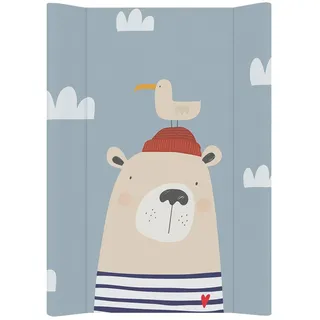 Rotho Babydesign Wickelauflage Keil (50 x 70 cm) Bär Ahoi