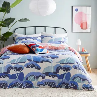 Furn - Abstrakt - Bettwäsche-Set "D ́Azure" RV3437 (Kingsize) (Bunt) - Bunt