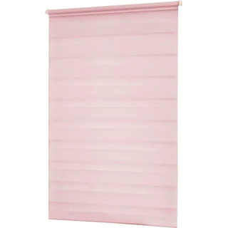Doppelrollo K-HOME "Maringa Klemmfix" Gr. 50, pink, B:85cm H:200cm, Polyester, Rollos, Doppelrollo, in verschiedenen Größen und 11 Farben erhältlich