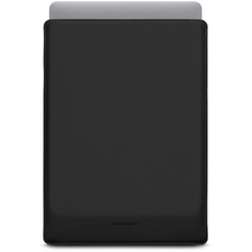Bild von Matte PU Sleeve Case Hülle Tasche für MacBook Pro 16 Zoll - Schwarz