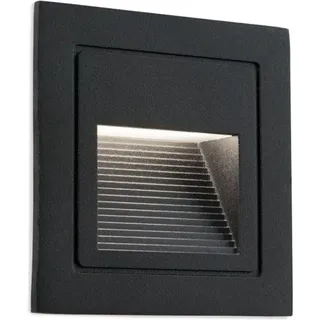 Orion Leuchten LED Außen Wandeinbauleuchte IP65 Schwarz