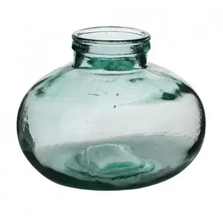 NATURAL LIVING VASE SEDA 5L AUS RECYCELTEM Glas Durchmesser 25CM X H20CM