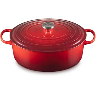 Le Creuset Signature Bräter 33 cm oval kirschrot