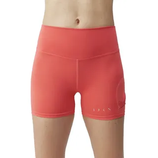 Born Living Yoga Retro Kurze Leggings - Sunset Coral - S