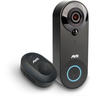 AYR 761 Digitaler WLAN-Türspion für den Außenbereich, schützt Ihre Tür, Bewegungssensor, Infrarot und Nachtsicht, probieren Sie es mit Alexa und Google Home aus.